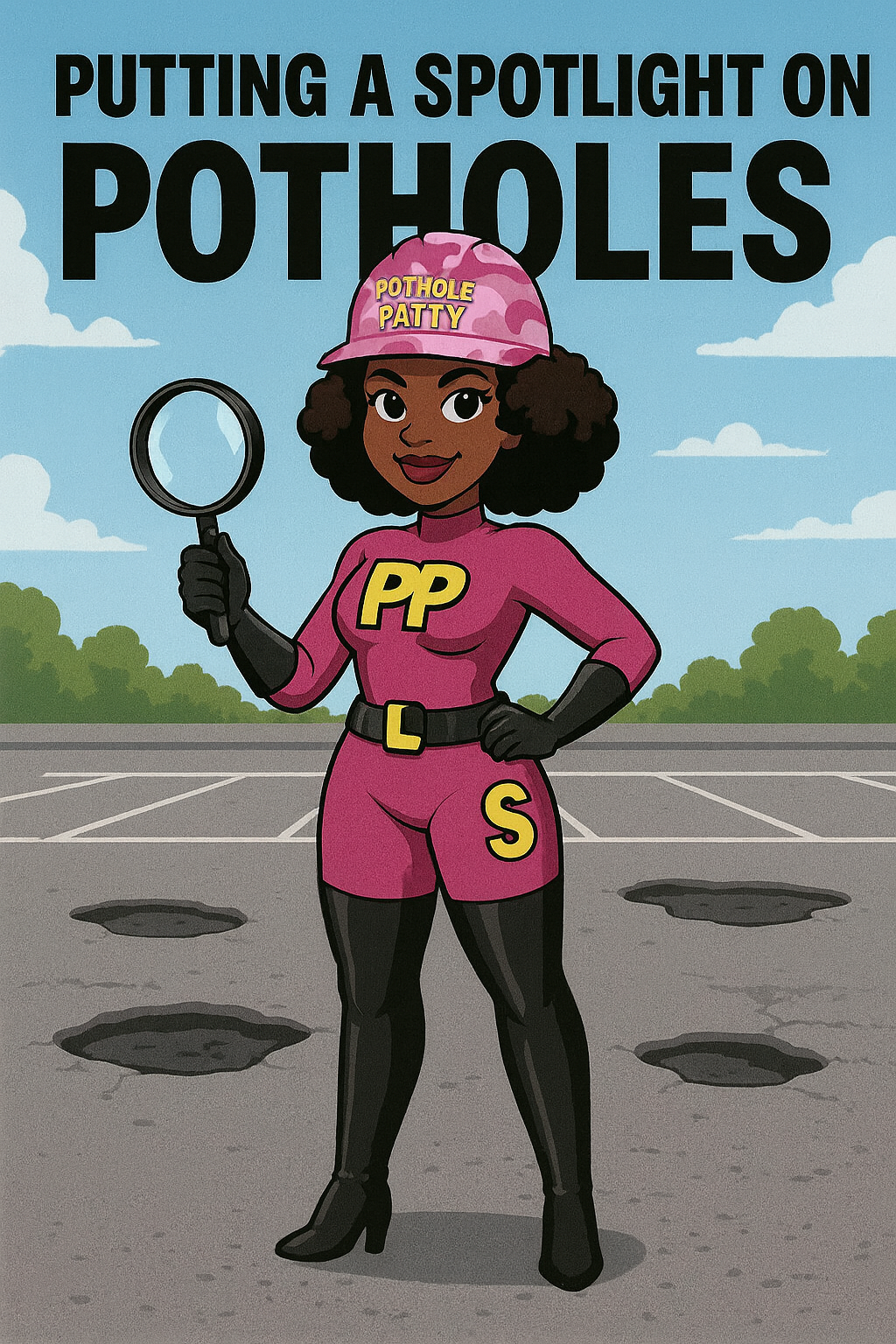 Pothole Patty mascot